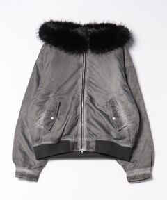 ブランド古着】B-15 ライナー付き レザー フライトジャケット ボア