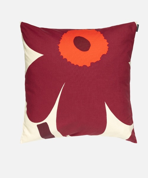 marimekko（マリメッコ）の「【ノベルティ付】Unikko / Cushion Cover & Bath mat + Inner Cushion set（クッション/クッションカバー・レディース・ワインレッド・FREE）」の15枚目の写真