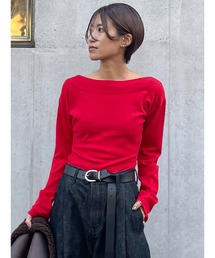 Ungrid | ギャザーデザインフィットニット(ニット/セーター)