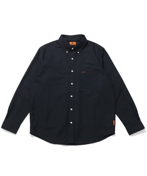 KRIFF MAYER（クリフメイヤー）の「ワンポイント刺繍オックスシャツ（シャツ/ブラウス・メンズ・サックスブルー/ブラック/オフホワイト/ネイビー・MEDIUM/X-LARGE/LARGE）」の3枚目の写真