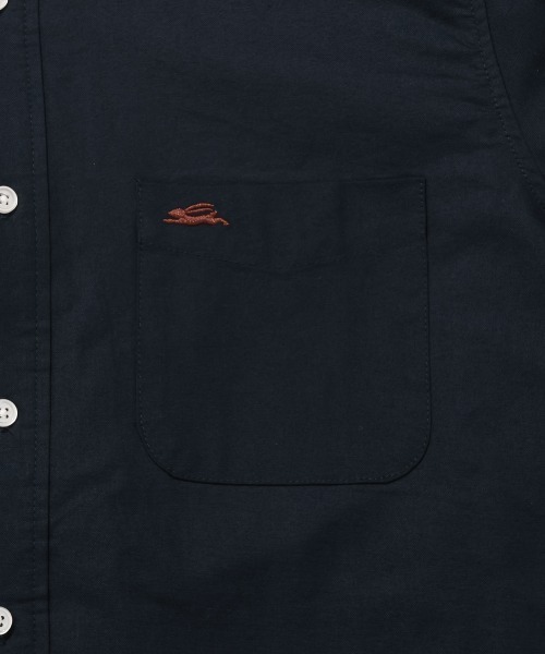 KRIFF MAYER(クリフメイヤー)の「ワンポイント刺繍オックスシャツ(シャツ/ブラウス・メンズ・サックスブルー/ブラック/オフホワイト/ネイビー・MEDIUM/X-LARGE/LARGE)」の11枚目の写真