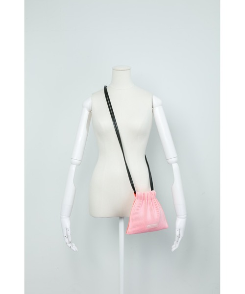 LASTFRAME（ラストフレーム）の「KASANE SACK BAG MINI（ショルダーバッグ・レディース・ブラック系その他/グレー系その他/グリーン系その他/ピンク系その他・mini）」の16枚目の写真