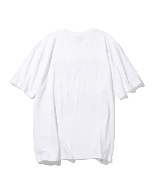 MASSNOUN(マスノウン)の「MAS ロゴ バンパルティ MSITS001-WT(Tシャツ/カットソー・レディース・その他・X-LARGE/MEDIUM/LARGE)」の2枚目の写真