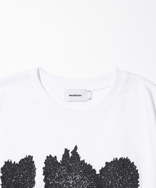 MASSNOUN(マスノウン)の「MAS ロゴ バンパルティ MSITS001-WT(Tシャツ/カットソー・レディース・その他・X-LARGE/MEDIUM/LARGE)」の3枚目の写真