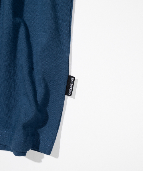 MASSNOUN(マスノウン)の「MAS ロゴ バンパルティ MSITS001-DB(Tシャツ/カットソー・レディース・その他・MEDIUM/LARGE/X-LARGE)」の5枚目の写真