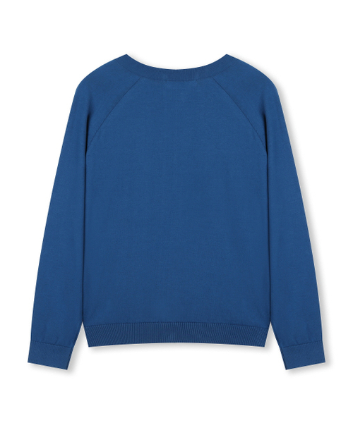 BESLOW（ビースロー）の「CREW NECK RELAXED SHORT CARDIGAN BLUE（カーディガン/ボレロ・メンズ・その他・X-LARGE/SMALL/MEDIUM/LARGE）」の6枚目の写真