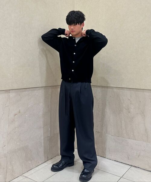 BESLOW(ビースロー)の「CREW NECK RELAXED SHORT CARDIGAN BLUE(カーディガン/ボレロ・メンズ・その他・X-LARGE/SMALL/MEDIUM/LARGE)」の10枚目の写真
