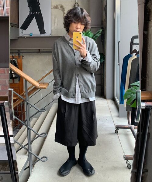 BESLOW(ビースロー)の「CREW NECK RELAXED SHORT CARDIGAN BLUE(カーディガン/ボレロ・メンズ・その他・X-LARGE/SMALL/MEDIUM/LARGE)」の12枚目の写真