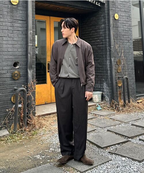 BESLOW(ビースロー)の「CREW NECK RELAXED SHORT CARDIGAN BLUE(カーディガン/ボレロ・メンズ・その他・X-LARGE/SMALL/MEDIUM/LARGE)」の13枚目の写真