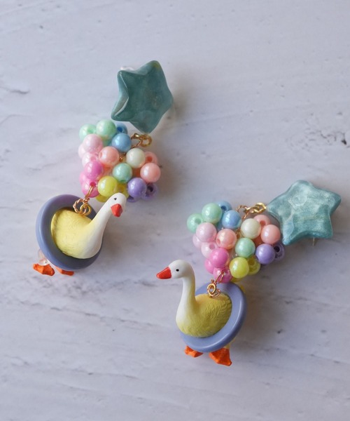 Port（ポート）の「【 Port / ポート 】 パステル アニマル ピアス（ピアス（両耳用）・レディース・B/A・FREE）」の5枚目の写真