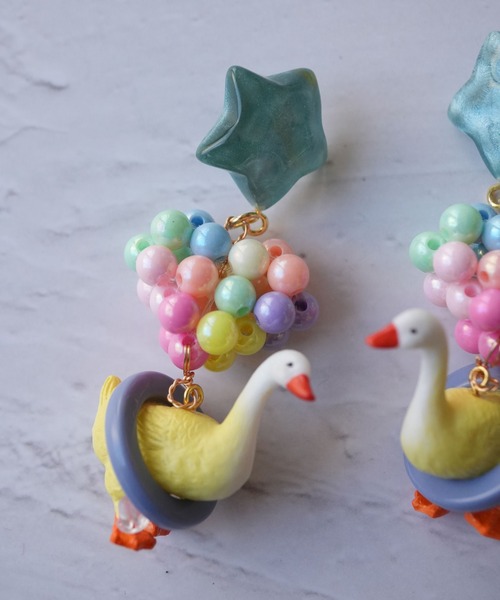 Port（ポート）の「【 Port / ポート 】 パステル アニマル ピアス（ピアス（両耳用）・レディース・B/A・FREE）」の7枚目の写真