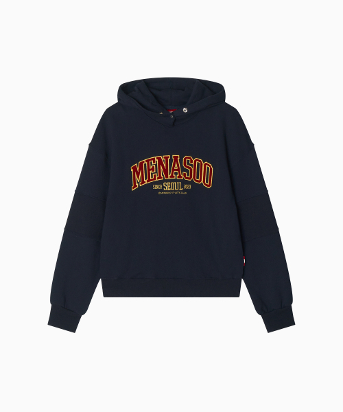 MENASOO（ミナス）の「MNS Seoul Hoodie_Navy（パーカー・レディース・ネイビー・F）」の11枚目の写真
