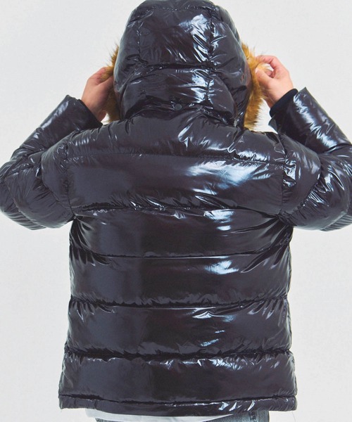GALLIS ADDICTION(ガリスアディクション)の「GA SHINY FUR PUFF-JACKET(その他アウター・メンズ・ブラック/レオパード/カモフラージュ・M/L)」の10枚目の写真