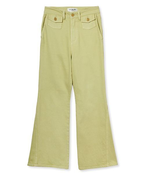 LILY BROWN(リリーブラウン)の「【WEB限定00サイズ】ストレッチフレアデニムパンツ(デニムパンツ・レディース・ブルー/イエロー/その他・0/1)」の5枚目の写真