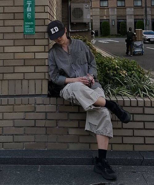 ENDOOR（エンドア）の「Plaid check shirt (black check)（シャツ/ブラウス・メンズ・その他・1/2）」の9枚目の写真