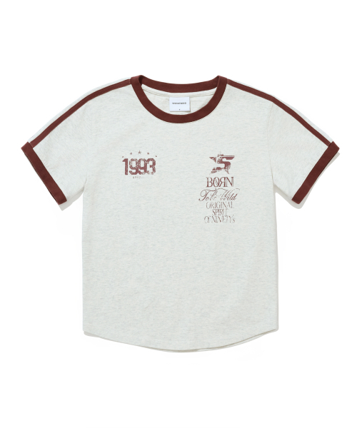 1993STUDIO（1993スタジオ）の「93トラッククロップリンガーティーシャツ_オートベージュ（Tシャツ/カットソー・レディース・その他・FREE）」の10枚目の写真