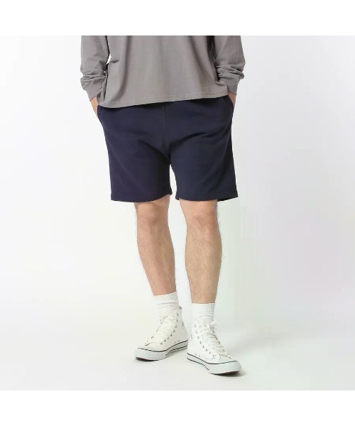 GOAT（ゴート）の「GOAT / SWEAT SHORTS 15.5oz（スウェットパンツ・メンズ・ネイビー/クリーム/アッシュ/ヘザーグレー/ホワイト/ブラック/オリーブ/サックスブルー・XS/S/M/L/XL）」の7枚目の写真