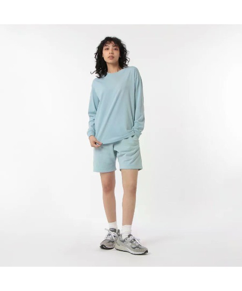 GOAT（ゴート）の「GOAT / SWEAT SHORTS 15.5oz（スウェットパンツ・メンズ・ネイビー/クリーム/アッシュ/ヘザーグレー/ホワイト/ブラック/オリーブ/サックスブルー・XS/S/M/L/XL）」の8枚目の写真
