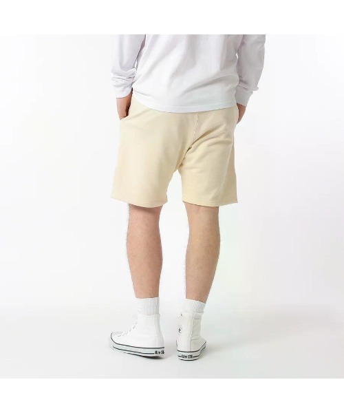 GOAT（ゴート）の「GOAT / SWEAT SHORTS 15.5oz（スウェットパンツ・メンズ・ネイビー/クリーム/アッシュ/ヘザーグレー/ホワイト/ブラック/オリーブ/サックスブルー・XS/S/M/L/XL）」の5枚目の写真