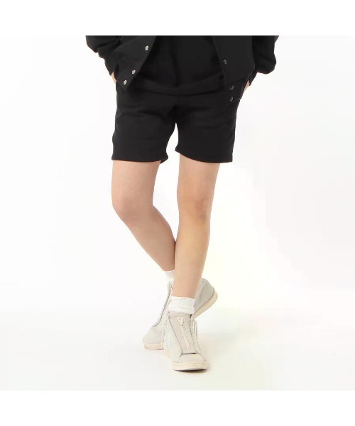 GOAT（ゴート）の「GOAT / SWEAT SHORTS 15.5oz（スウェットパンツ・メンズ・ネイビー/クリーム/アッシュ/ヘザーグレー/ホワイト/ブラック/オリーブ/サックスブルー・XS/S/M/L/XL）」の15枚目の写真