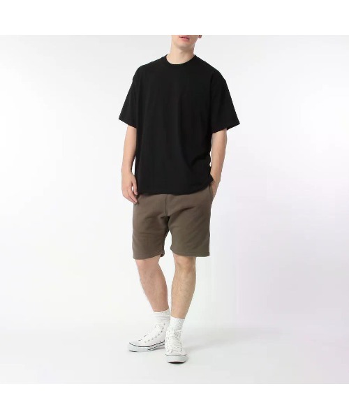 GOAT（ゴート）の「GOAT / SWEAT SHORTS 15.5oz（スウェットパンツ・メンズ・ネイビー/クリーム/アッシュ/ヘザーグレー/ホワイト/ブラック/オリーブ/サックスブルー・XS/S/M/L/XL）」の21枚目の写真
