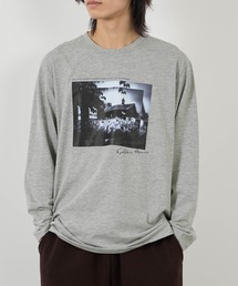 【T-GRAPHICS / ティーグラフィックス】フォトプリント長袖Ｔシャツ