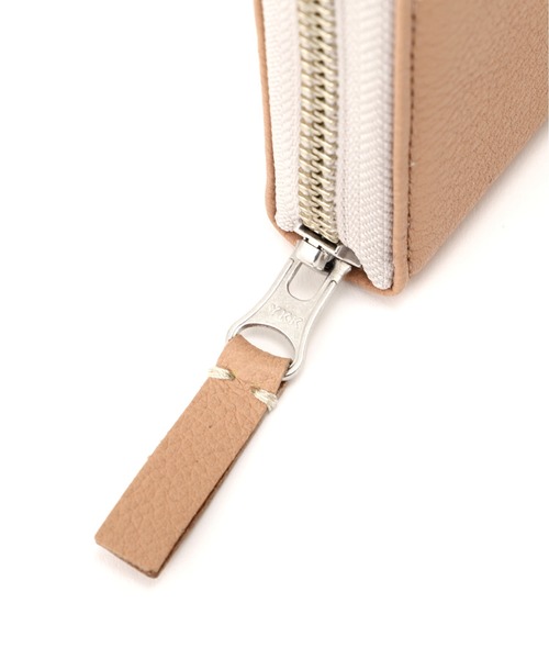 MARGARET HOWELL（マーガレットハウエル）の「SHRINK LEATHER（財布・レディース・ピンク/グレー系その他7・FREE）」の5枚目の写真