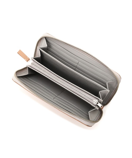 MARGARET HOWELL（マーガレットハウエル）の「SHRINK LEATHER（財布・レディース・ピンク/グレー系その他7・FREE）」の6枚目の写真