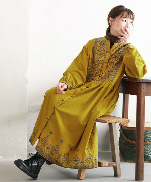 soulberry（ソウルベリー）の「千歳緑のワンピース（ワンピース）」 - WEAR