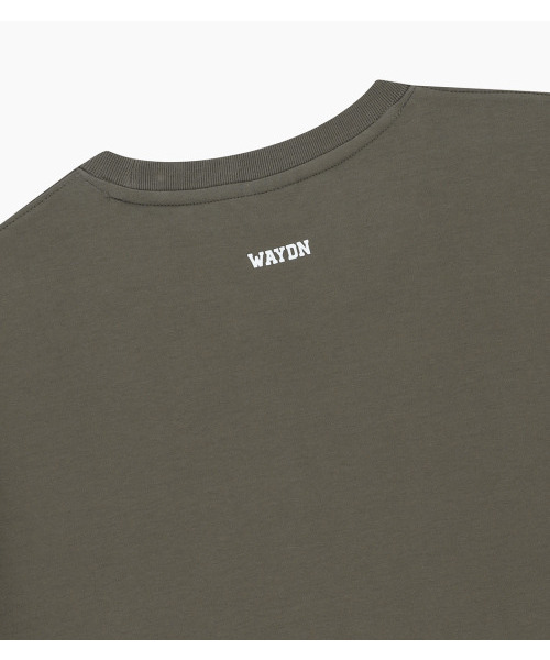 WAYDN（ウェイドゥン）の「メイカームーブ OG オーバーサイズ 半袖 カーキグレー（Tシャツ/カットソー・メンズ・その他・XX-LARGE/LARGE/X-LARGE）」の2枚目の写真