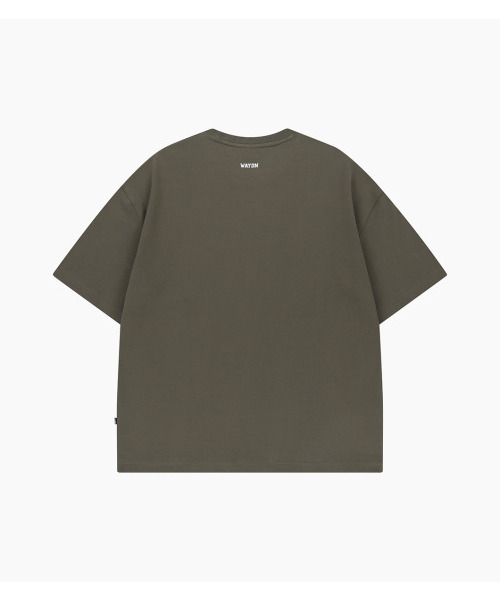 WAYDN（ウェイドゥン）の「メイカームーブ OG オーバーサイズ 半袖 カーキグレー（Tシャツ/カットソー・メンズ・その他・XX-LARGE/LARGE/X-LARGE）」の4枚目の写真