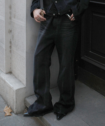 ORDER ARCHIVE（オーダーアーカイブ）の「Baggy flare Wide  05 - Nightfall（デニムパンツ）」