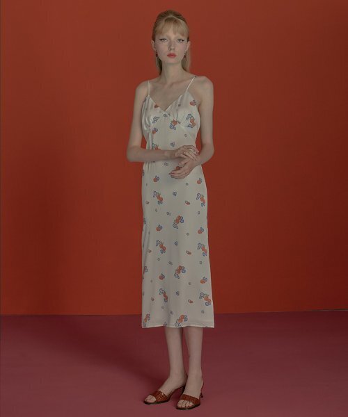 ICE GARDEN A.508(アイス ガーデン エイオーゴンパル)の「FRUIT PRINT SLIP DRESS(ワンピース・レディース・その他・SMALL)」の1枚目の写真