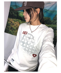 セミクロップHos93 長袖Tシャツ