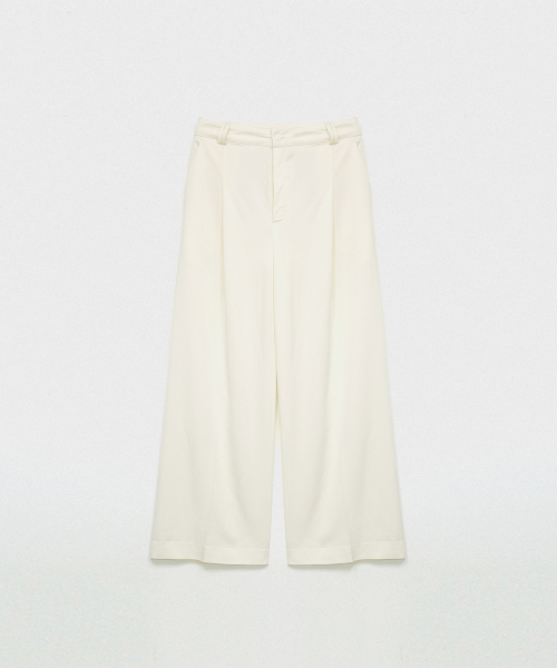 320SHOWROOM(320ショールーム)の「Summer Pintuck Wide Slacks Cream(スラックス・レディース・その他・MEDIUM/SMALL)」の5枚目の写真