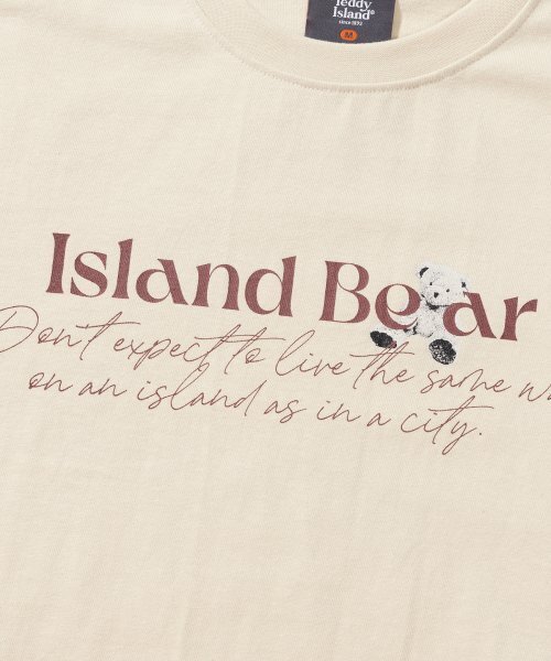 TEDDYISLAND(テディアイランド)の「アイランドレタリング半袖アイボリー(Tシャツ/カットソー・メンズ・その他・MEDIUM/LARGE)」の5枚目の写真