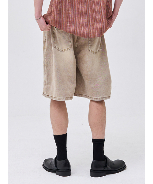 AKECII(アケシ)の「ナギトラックデニムショーツ-ベージュ(その他パンツ・メンズ・その他・MEDIUM/LARGE)」の4枚目の写真