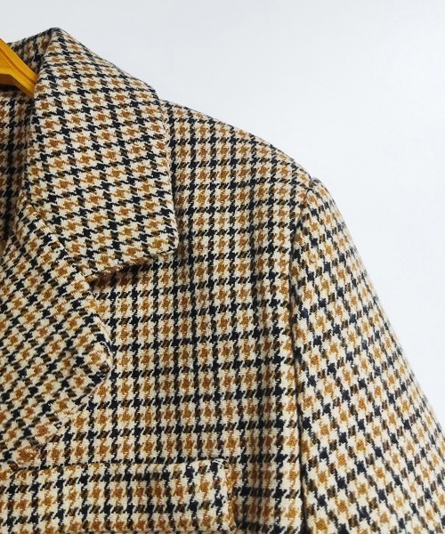 セール】千鳥格子柄テーラードジャケット（テーラードジャケット