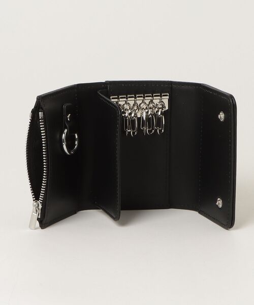 NANO universe（ナノユニバース）の「WEB限定/フェイクレザーキーケース（キーケース/キーアクセサリー・メンズ・ブラック・FREE）」の12枚目の写真