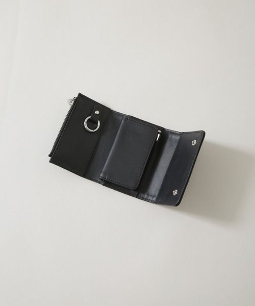 NANO universe（ナノユニバース）の「WEB限定/フェイクレザーキーケース（キーケース/キーアクセサリー・メンズ・ブラック・FREE）」の4枚目の写真