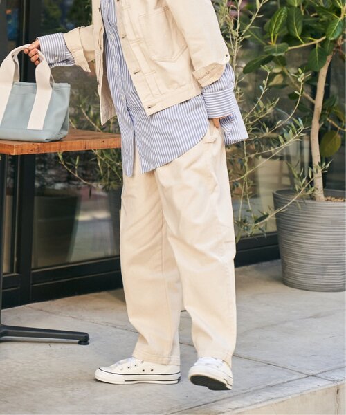LBC(エルビーシー)の「【セットアップ着用可能】ナチュラルツイルシェフパンツ(その他パンツ・レディース・オフホワイト・L/M)」の21枚目の写真