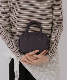 duei（デュイ）の「フェイクレザースクエアミニボストンバッグ / ショルダーバッグ（ショルダーバッグ）」