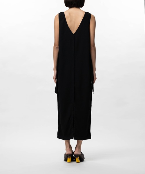 Maison MIHARA YASUHIRO(メゾンミハラヤスヒロ)の「Inside-out Dress(ドレス・レディース・ブラック/ブラウン・38/36)」の6枚目の写真