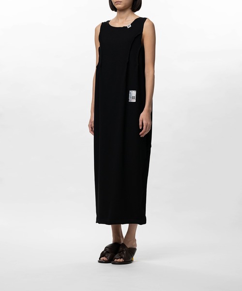 Maison MIHARA YASUHIRO(メゾンミハラヤスヒロ)の「Inside-out Dress(ドレス・レディース・ブラック/ブラウン・38/36)」の7枚目の写真