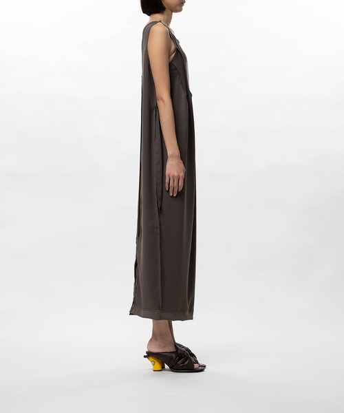 Maison MIHARA YASUHIRO(メゾンミハラヤスヒロ)の「Inside-out Dress(ドレス・レディース・ブラック/ブラウン・38/36)」の11枚目の写真
