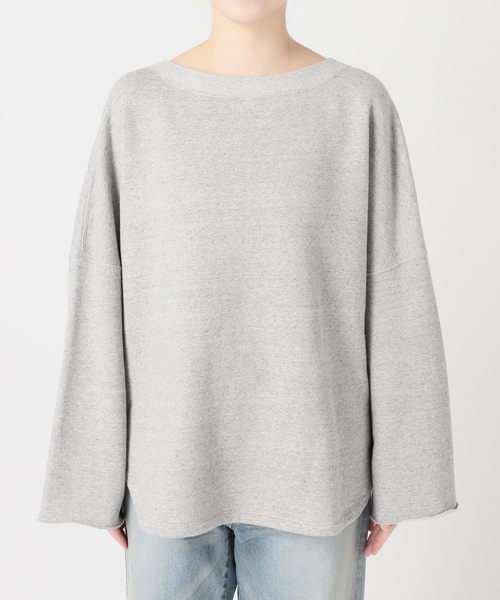 リヨセルコットンボートネックSWEAT（スウェット）｜FRAMeWORK