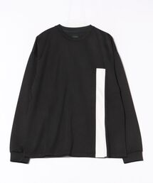 《MMMM》フロントスリットロングスリーブTEE