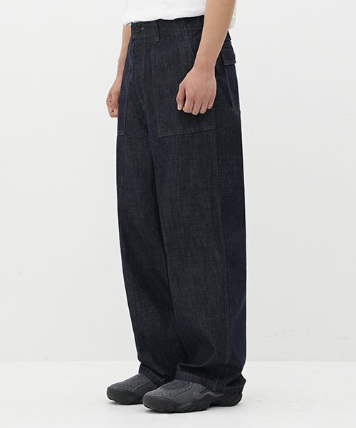 ERRORS EXCEPTED(エラーズエクスペクティド)の「DP886DB パティグデニムパンツ (One wash)(デニムパンツ・メンズ・その他・L)」の3枚目の写真