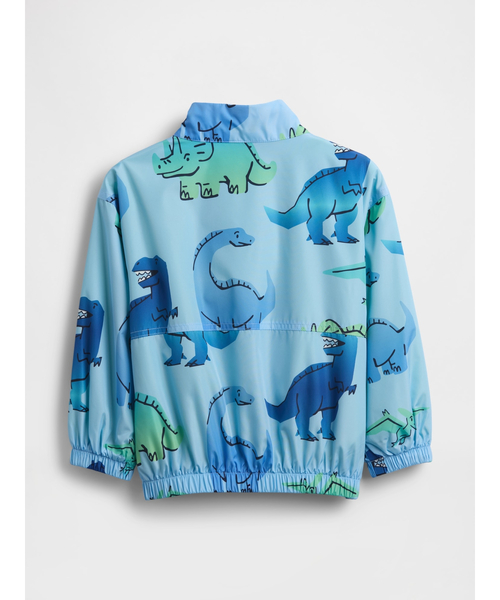 GAP（ギャップ）の「ウィンドブレーカー ジャケット (幼児・ベビー)（ナイロンジャケット・キッズ・マルチ/ブルー・80ｃｍ/90cm/95cm/100cm/105cm/110cm）」の4枚目の写真