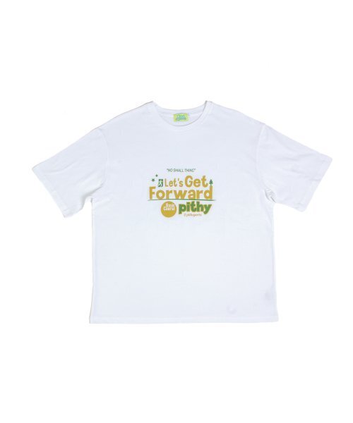 PITHSPORTS(ピース スポーツ)の「Lets Get Forward Tee (White)(Tシャツ/カットソー・レディース・その他・LARGE/M)」の1枚目の写真